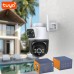 Уличная поворотная IP WIFI камера PST-F8 с двумя объективами